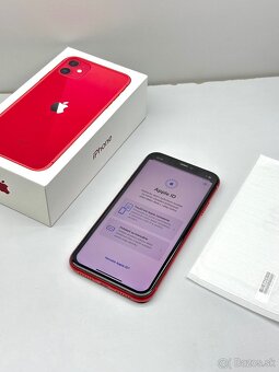 iPhone 11 RED 128GB TOP STAV NOVÁ BATÉRIA 100% - 10