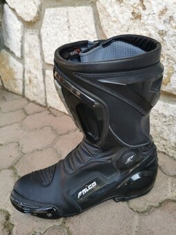 Dámske kožené moto oblečenie Bering + čižmy + prilba - 10