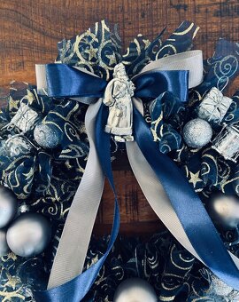 Vianočné vence na dvere 3. - 10