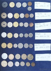 Zbierka mincí - svet - Turecko, Belgicko - 10