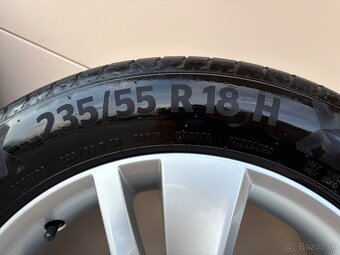 LETNÁ SADA SKODA 5x112 R18+LETNE PNEU CONTINENTAL 235/55 R18 - 10