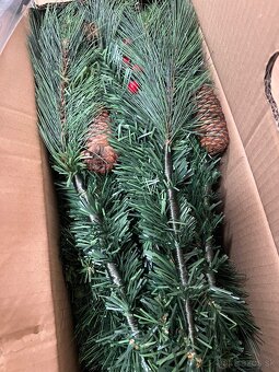 Vianočné stromčeky 3D umelé husté 250cm, 150cm 103cm - 10
