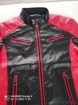 Predám 2 nové krásne kožené bundy - 10