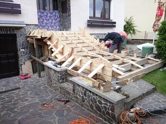 Strechy tesárske pokrývačské práce zateplovanie - 10