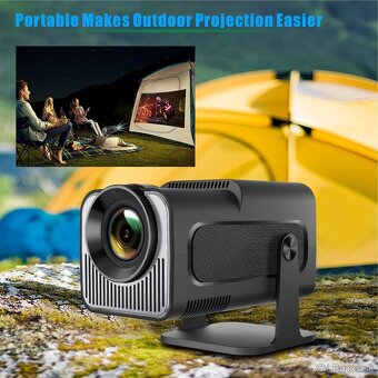 4k projektor android, Bluetooth, WiFi, obraz 150"+plátno - 10