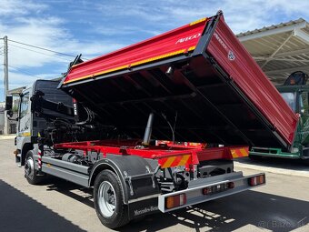 MERCEDES-BENZ ATEGO 1218 SKLÁPAČ TROJSTR. HYDRAULICKÁ RUKA - 10