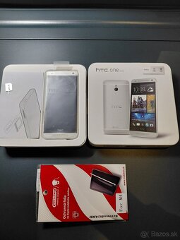 📱 HTC One Mini 601n – bielo strieborný - 10