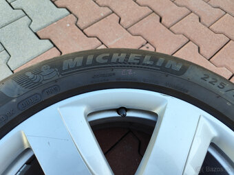 Disky Audi R17 + letné pneu Michelin Primacy 4 225/55 R17 - 10