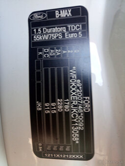 PREDAM FORD B-MAX 1.5 TDCI - 10