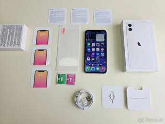 APPLE IPHONE 11 64GB WHITE ,ZDRAVIE BATERKY 100% - 10