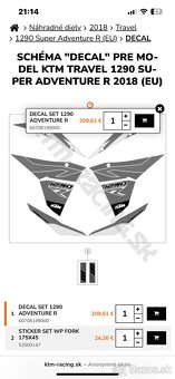 Oem ktm 1290 ADV R bočné plasty 2017-20’ - 10