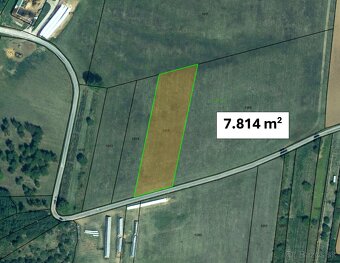 Veľké Turovce – 7.814 m2 – ORNÁ PÔDA v podiele 1/1 - 10