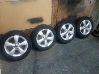 Predám sadu hliníkových kolies ŠKODA R15 - 10