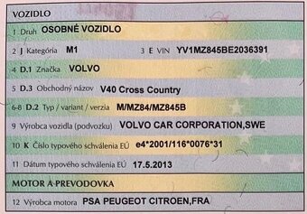 Volvo V40 Cross Country 2015, 1.6 D2 Diesel, Automat PowerSh - 10
