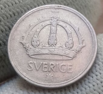 Strieborné mince Švédska. - 10