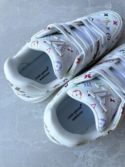 Originál LOUIS VUITTON x Murakami tenisky topánky - 10