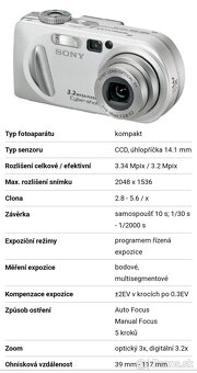 Sada Sony dig.fotoaparat+Sony vodotesne puzdro na fotoaparát - 10