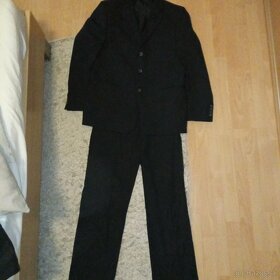 Pánsky čierny oblek - 10