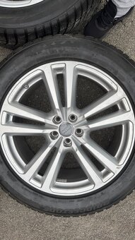 Original AUDI 5x112, r20 + pneu zimne/letne + snímače tlaku - 10
