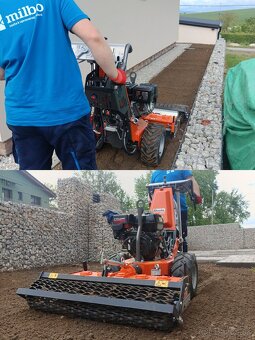 Kosenie a mulčovanie trávy / živý plot / trávnik - 10