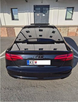Audi A8 nočné videnie, 1 majiteľ, čierno čierne - 10