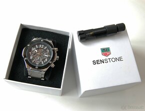SENSTONE 218 Chronograph - pánske luxusné hodinky - 10