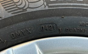 Predám letné pneu Michelin s diskami 195/65 R15 XL 95H - 10