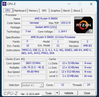 5900x, 64GB @3000MHz, 6700XT 12GB, 1TB WD SN850X - 10