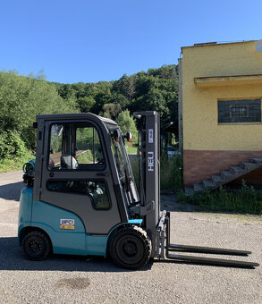 Heli CPYD 18, Nissan LPG, triplex, kabína, 1155 mth, r. 2019 - 10