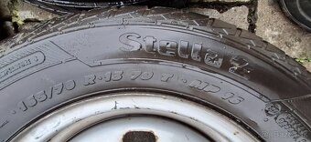 Plecháče 165/70 R13 + rezerva - 10