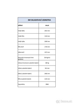 Skladovací kontajner 2x3m , antracit - 10