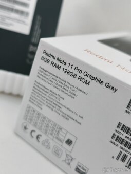 Xiaomi redmi Note 11 Pro | 128GB | 6GB Graphite Gray - 10