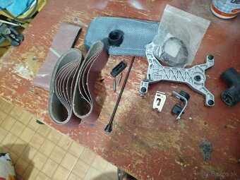 Brúska pásová elektrická METABO predám. - 10