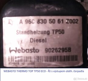 Webasto Thermotop TP50 24V(REPAS/Díly/Diagnostika) - 10