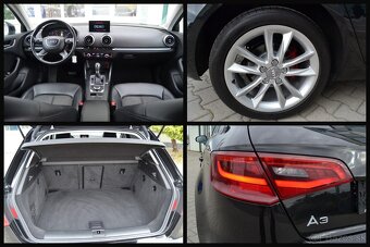 AUDI A3 2.0 TDI, R.2015, FÓLIE, TEMPOMAT, KOŽA, R17, XENÓNY - 10
