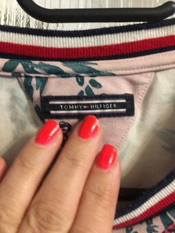 TOMMY HILFIGER originál dámske mikinkove/tricko S - 10