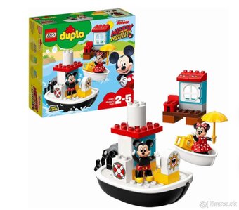 Lego duplo - 11 setov + komplet vlacik s 2 setmi kolajnic - 10