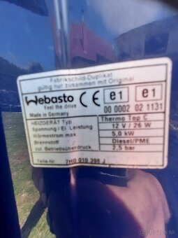 Predam Volkswagen transporter t5 , caravela 9 miestne - 10