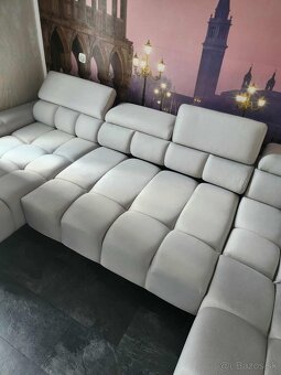 Nova sedačka moderná s elek. nastav. sedenim - 10