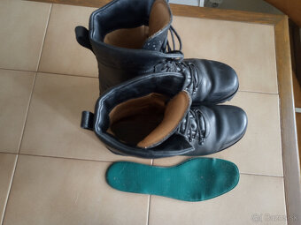 Panska vojenska kozena obuv Nemeckej armady. - 10