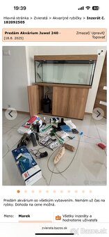 Predám akvárium Juwel 240l - 10