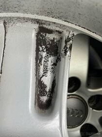 Disky Orig. AUDI 7J x 17 + pneumatiky 235/65 R17 zimné - 10