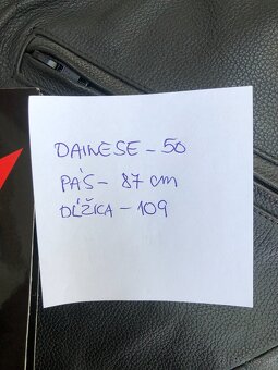 Nové kožené motonohavice Dainese-50 - 10