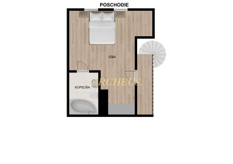 5 IZBOVÝ MEZONET S TERASOU, DLHÝ RAD, BARDEJOV CENTRUM - 10