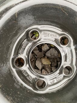 Predám hliníkové rezervné koleso dojazdove tenké - 10