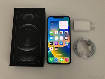 apple iphone 12 PRO 256gb Graphite / Batéria 100% - 10