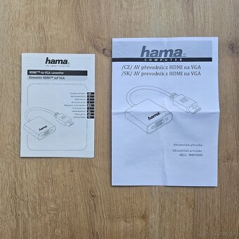 Redukcia z HDMI na VGA + darcek - 10