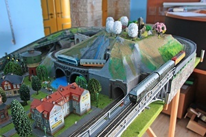 Predám modelovú železicu v mierke TT vlastnej konštrukcie. - 10