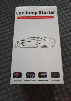 Štartovací box Jump starter booster 3v1 pre štartovanie auto - 10