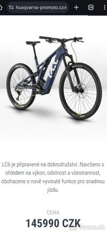 Elektrobicykel Husqvarna LC6,720W,karbon,celoodpružený,nový - 10